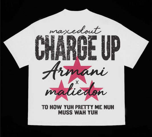 Armani x malie don charge up - t’shirt