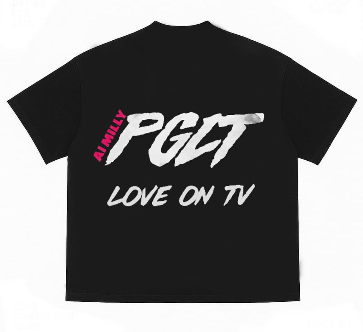 Ai milly love on tv - t’shirt