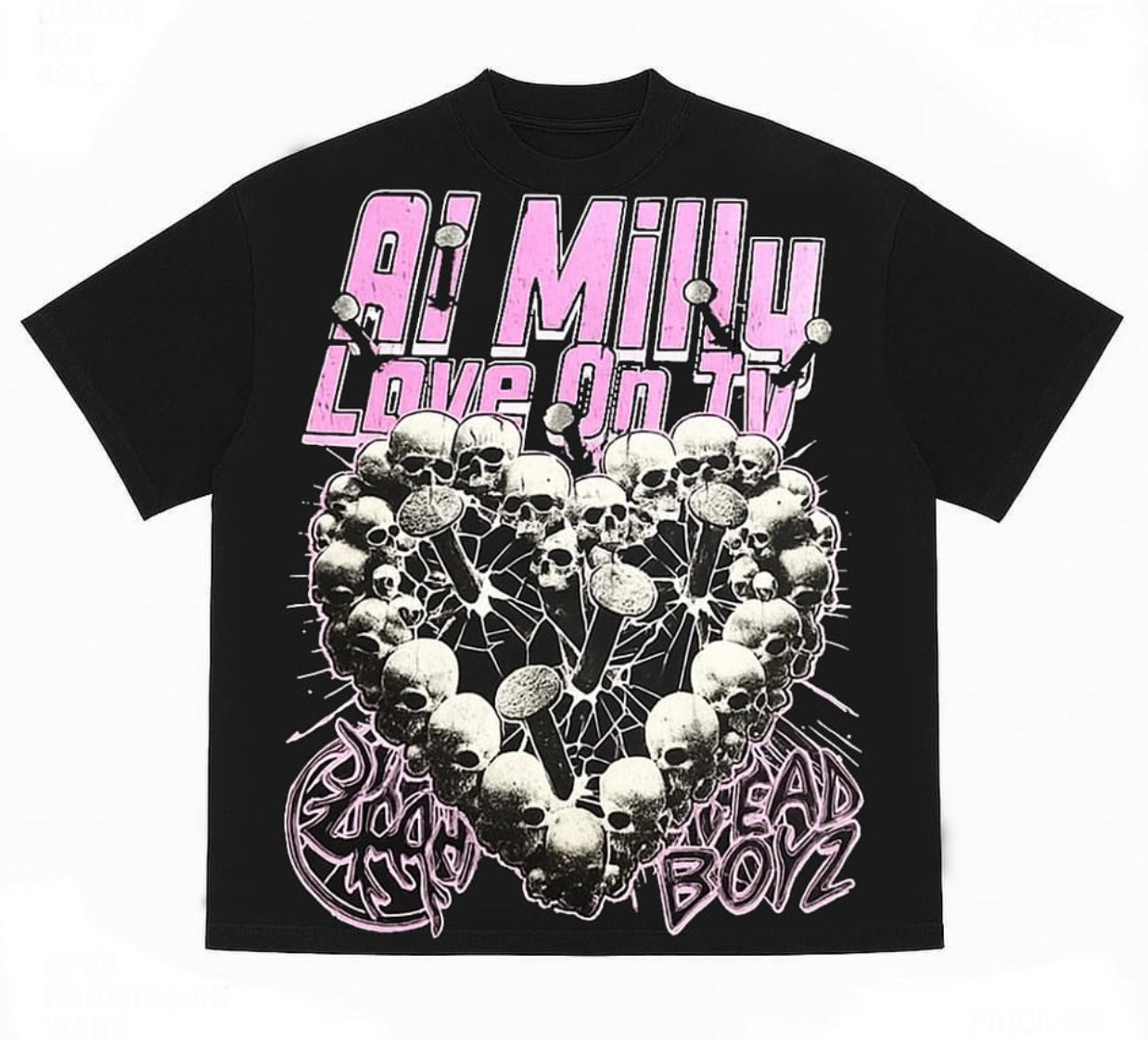 Ai milly love on tv - t’shirt